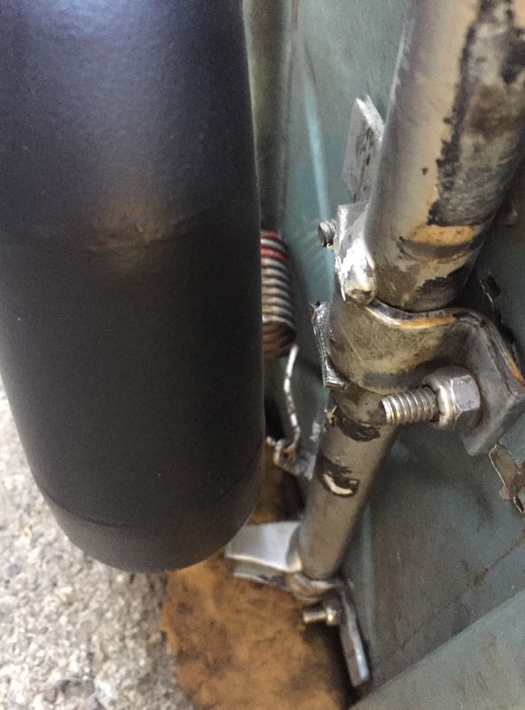Modern Vespa Right Hand JL exhaust