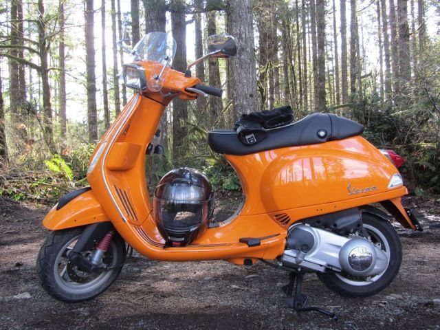Modern Vespa : Orange ya glad it's Orange?