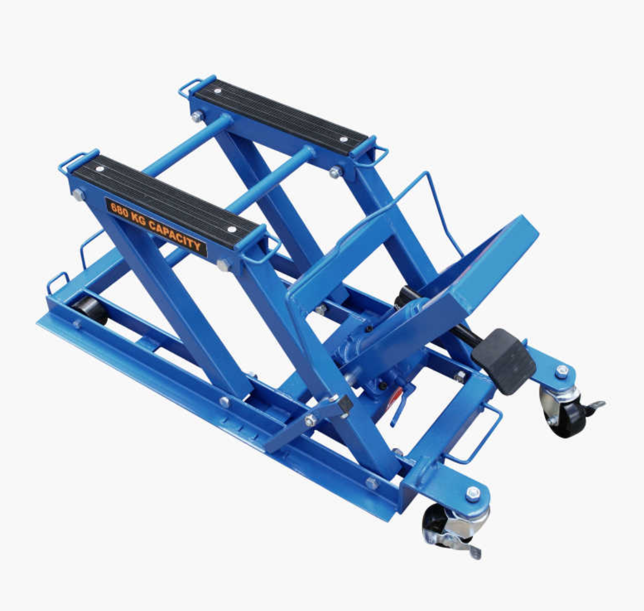 Looks to be the one make the scooter most steady, it's also the most expensive one and take most place in my stall