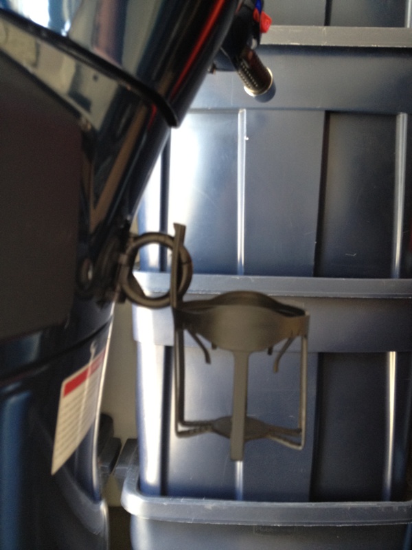 Modern Vespa Simple mod for a cup holder attachment on my GTS 300ie