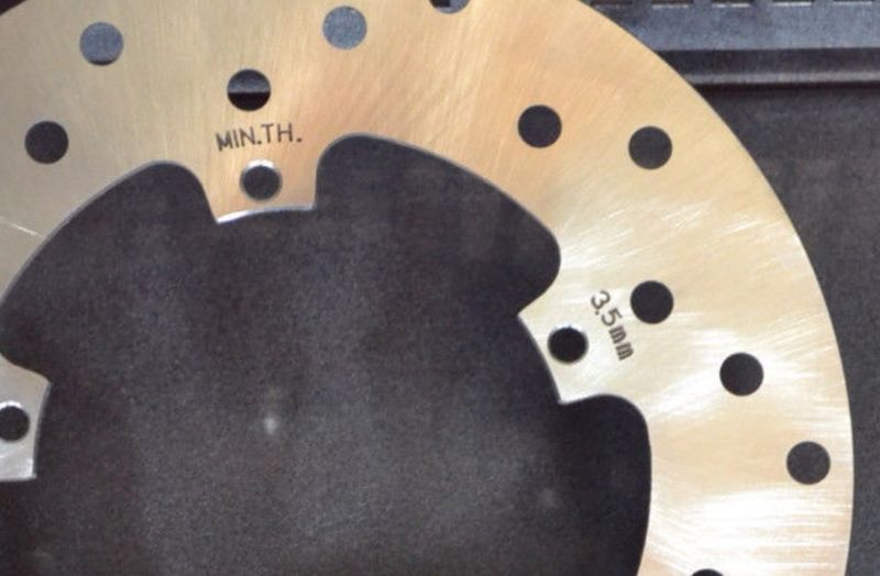 Modern Vespa brake disc rotor life span?