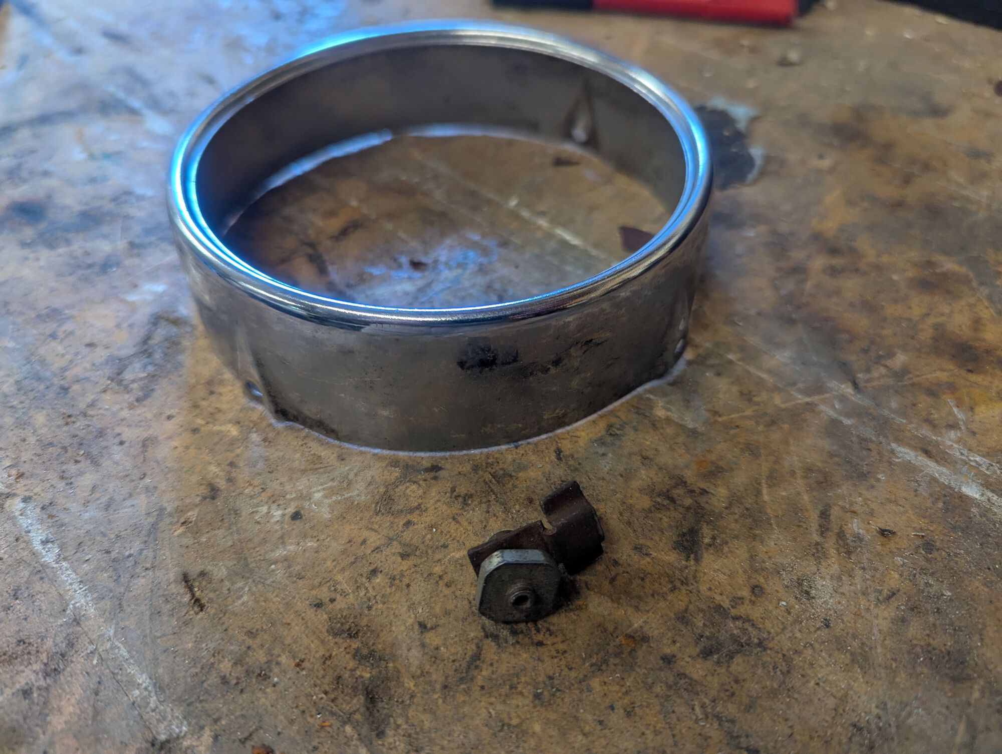 Chrome surround