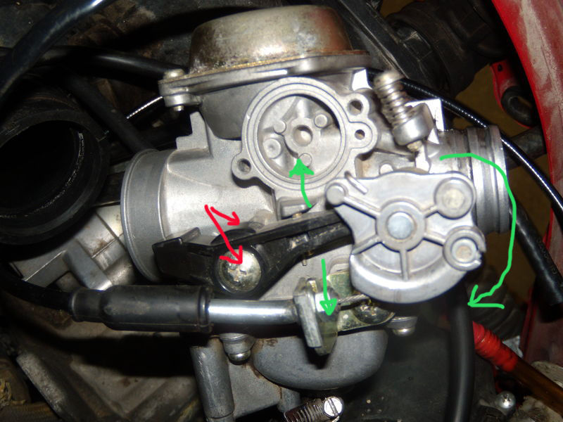 Modern Vespa ET4 fuel/carb question