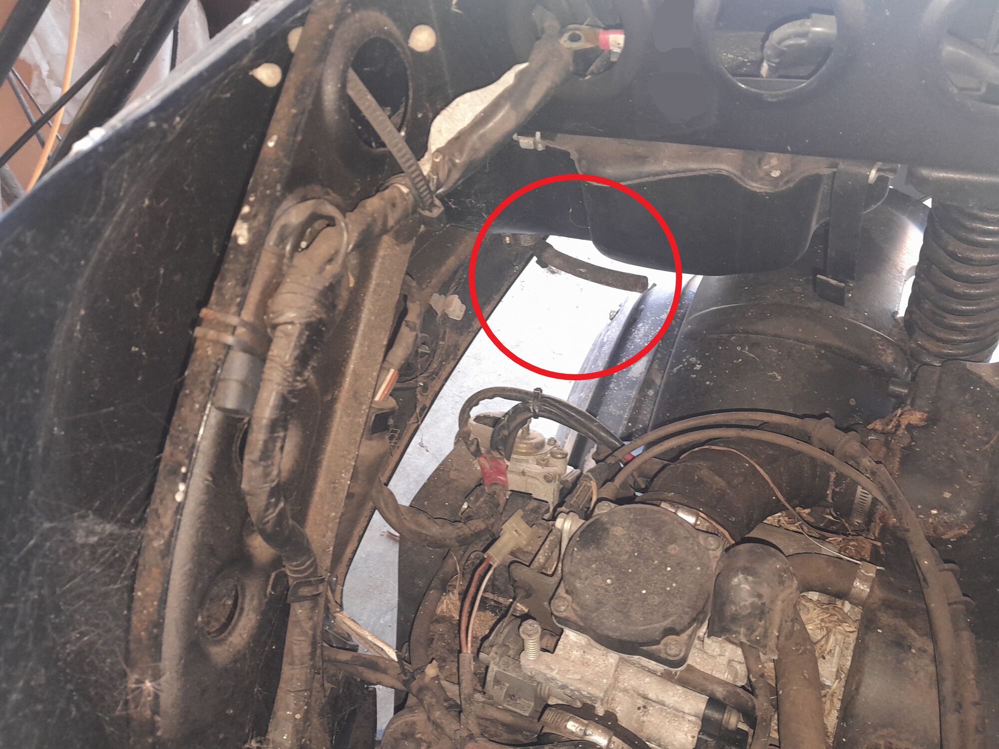 Here is the broken off fuel hose