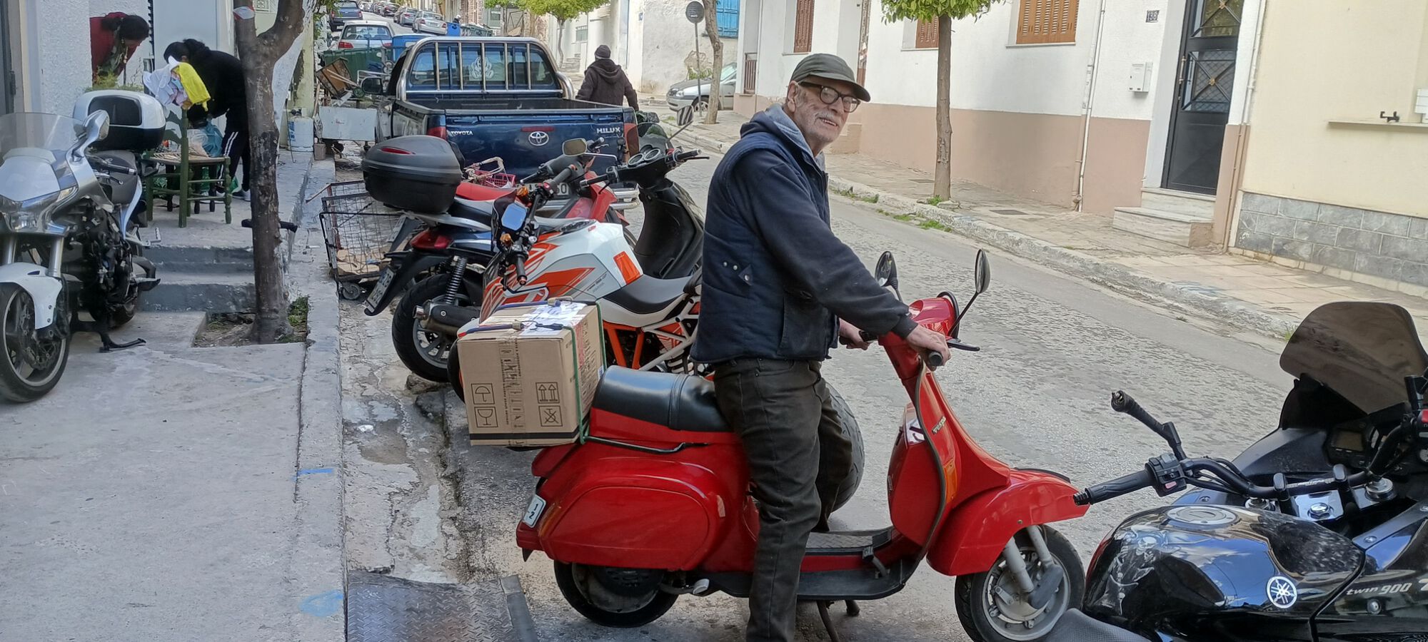 Getting ready to " drive carefully & don't dump the package", but kinda excited so must PAY ATTENTION!