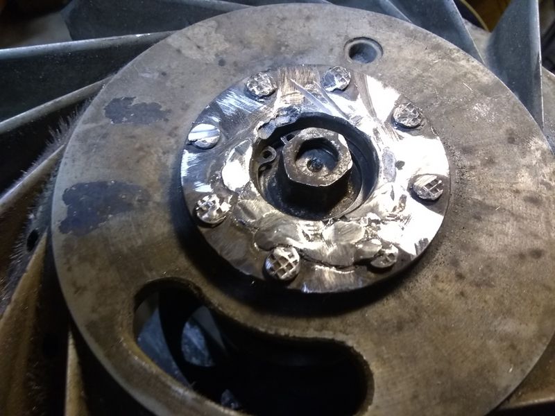 not much damage other than surface and the retaining ring fits properly