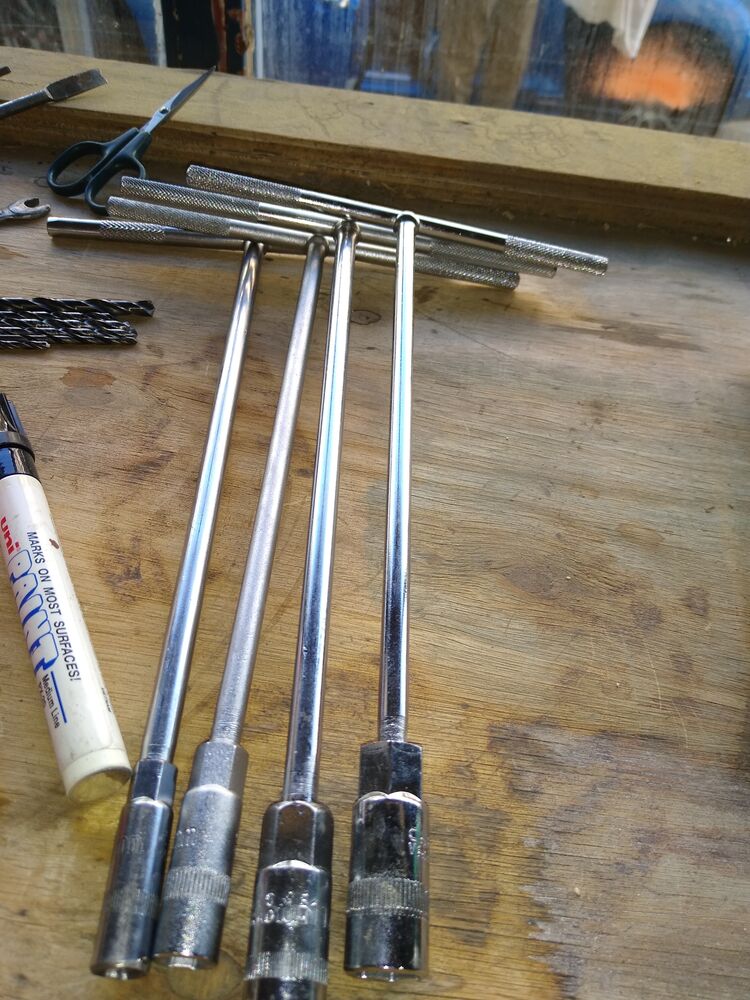 But my first choice is always my 8, 10, 11 and 13mm T handles , I can usually get stuff loose and it's hard to overtorque and bust stuff when tightening with them.