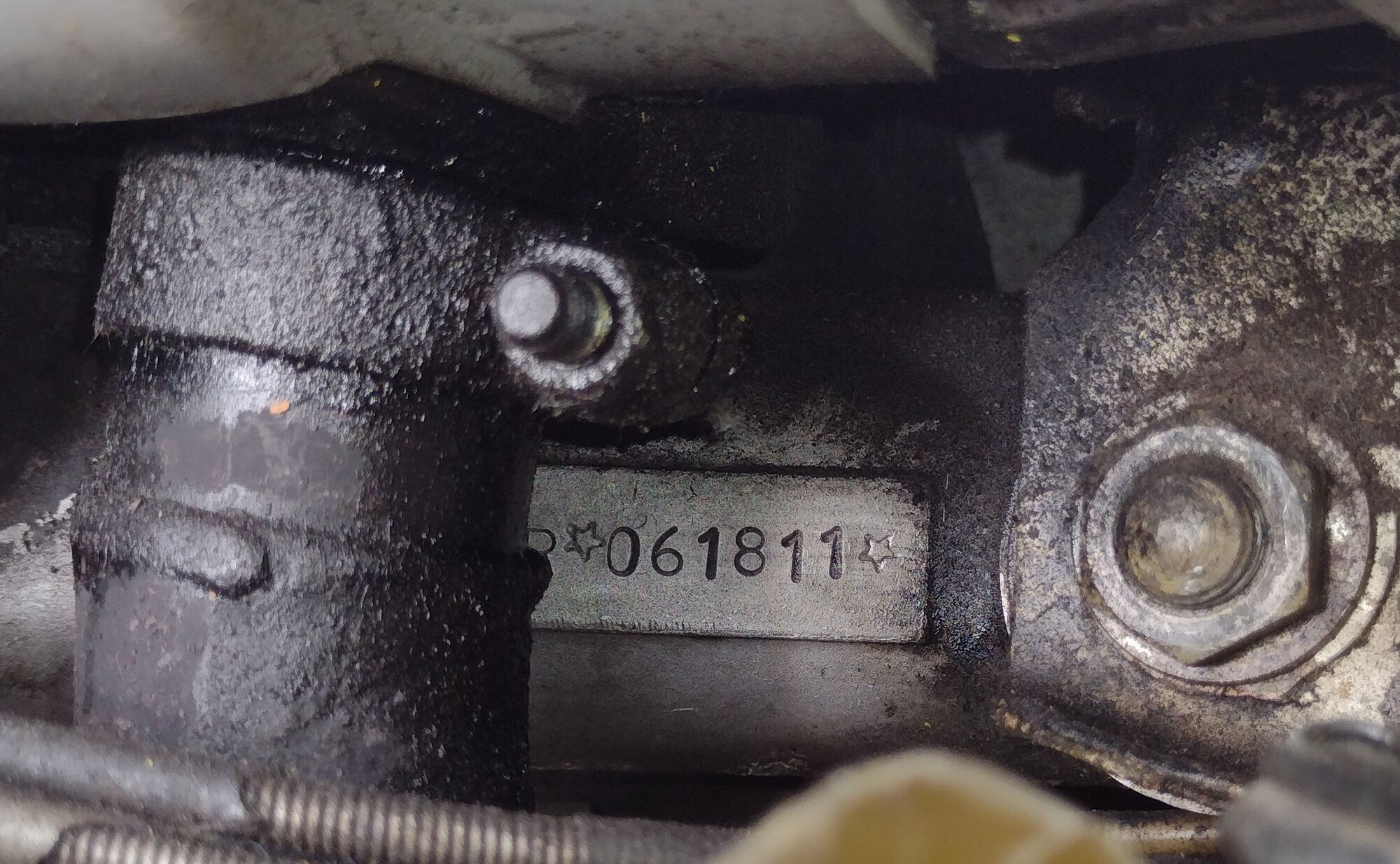 The serial number is preceded by E16JR all on a single line.

This motor came installed in my 125 Super, I know nothing about it other than it runs well w/ lots of stock power except Sito+ and usually starts one kick - it has NEVER quit on the road.