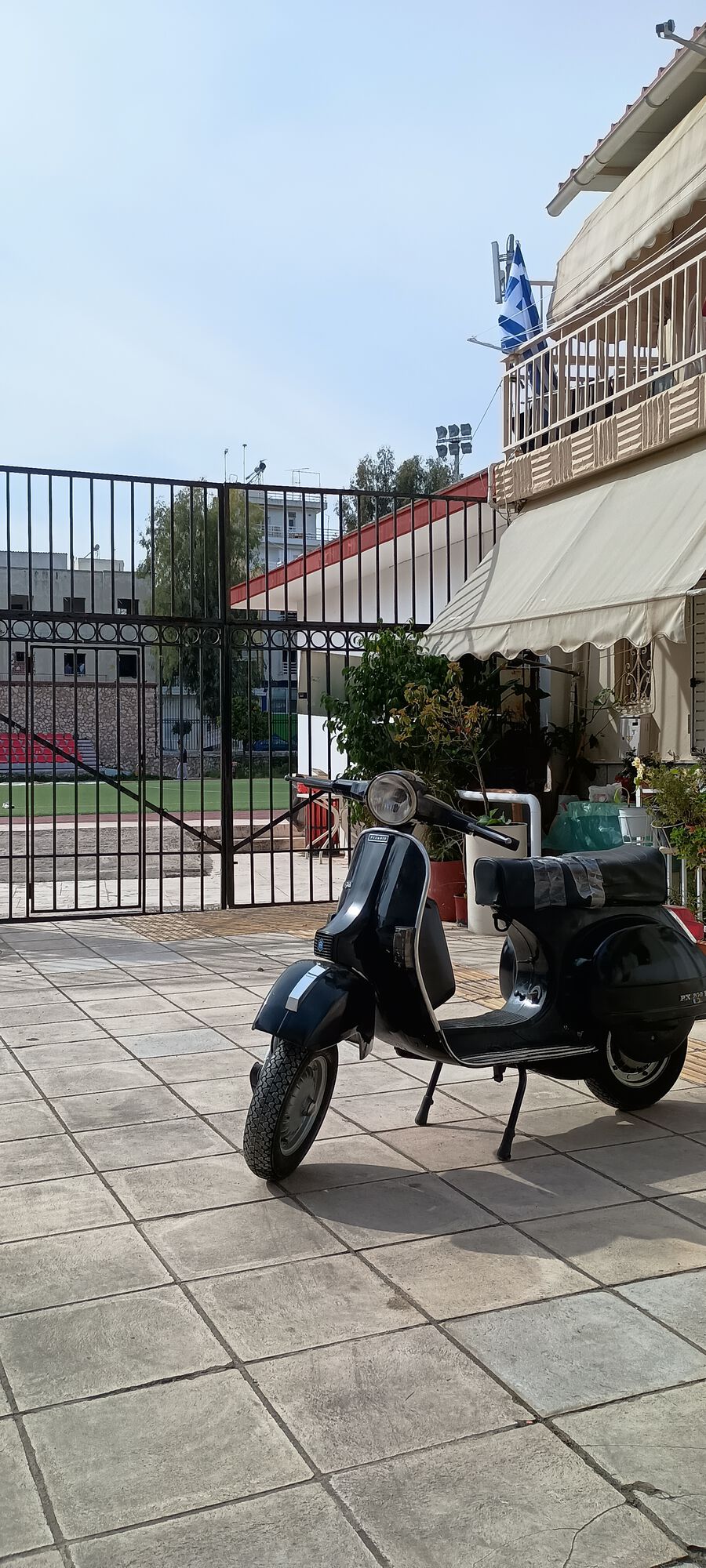 I stopped by our local athletic field on the way