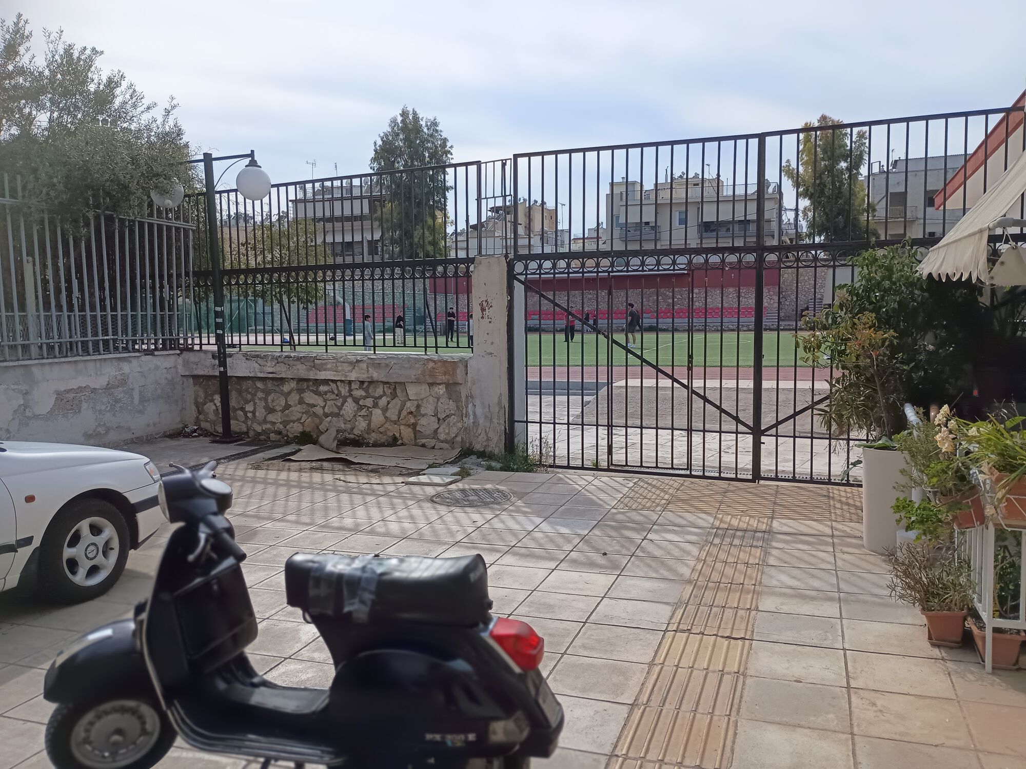 I watched the boys playing soccer for a while. Just kids, but DAMN they are good!