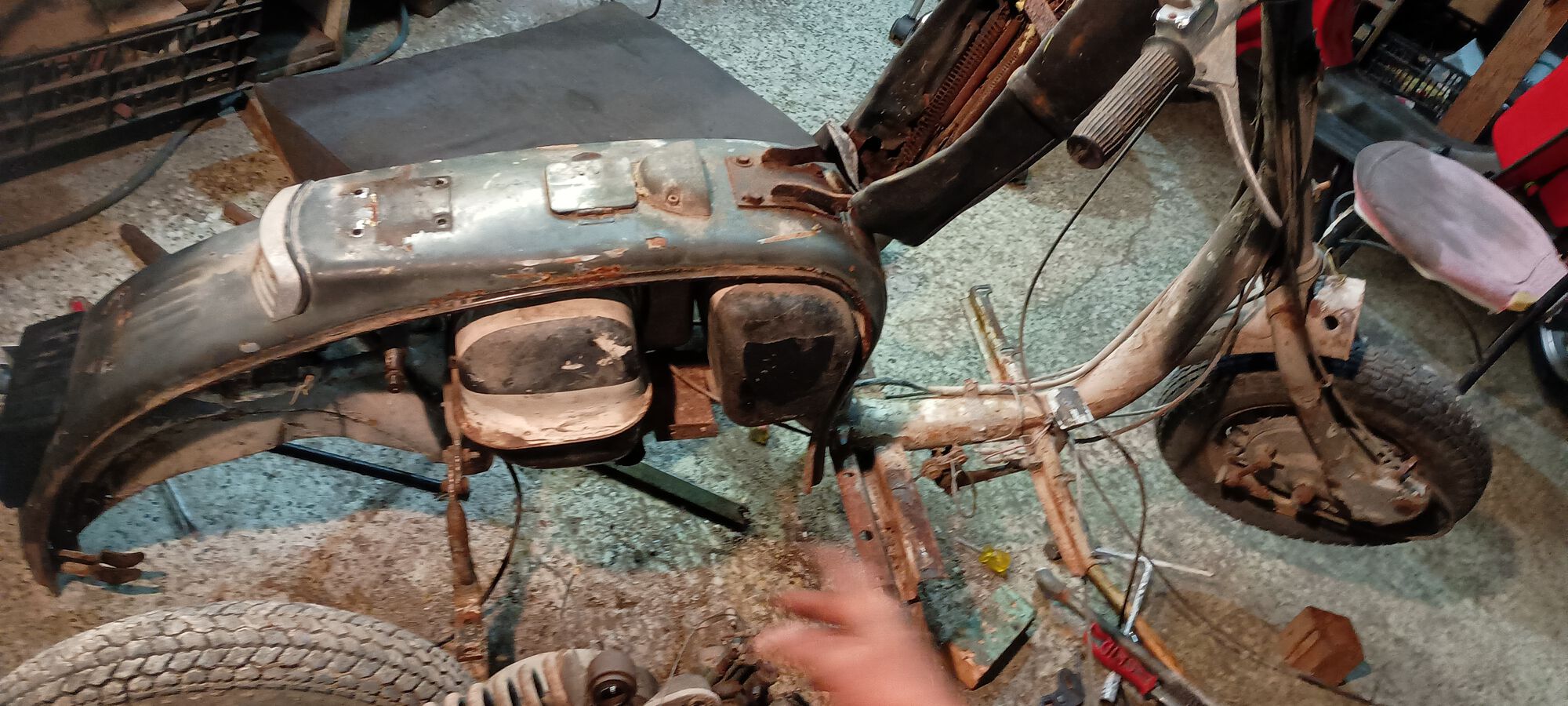 Emptier bike