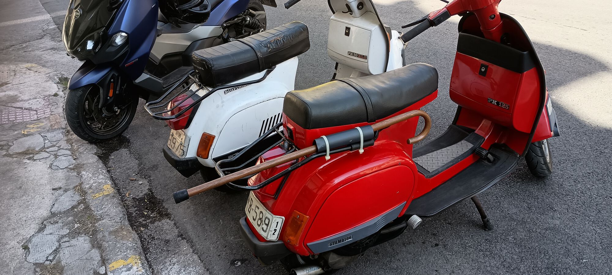 Easy to remove when I no longer need the cane, but for now it's cheap insurance.