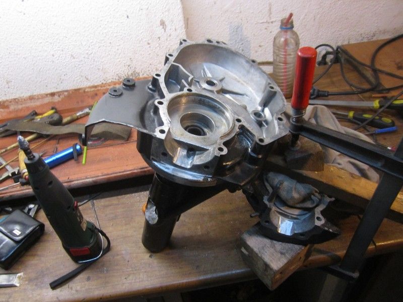 not polished and shiny, but all done and better than stock I hope