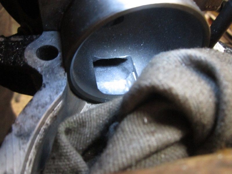 checking cylinder match, a little off the right side please...