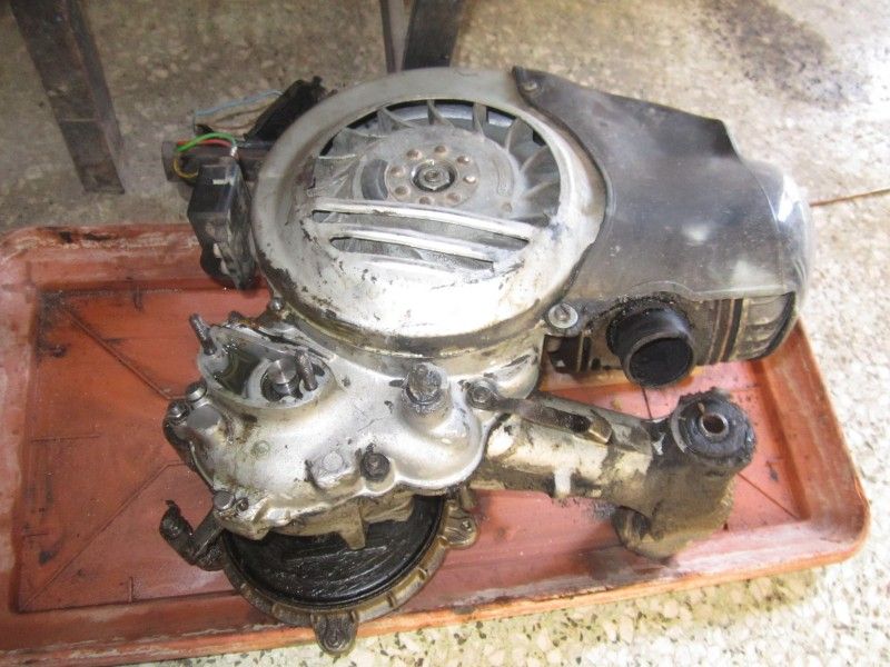 while removing the motor, I encountered additional grief