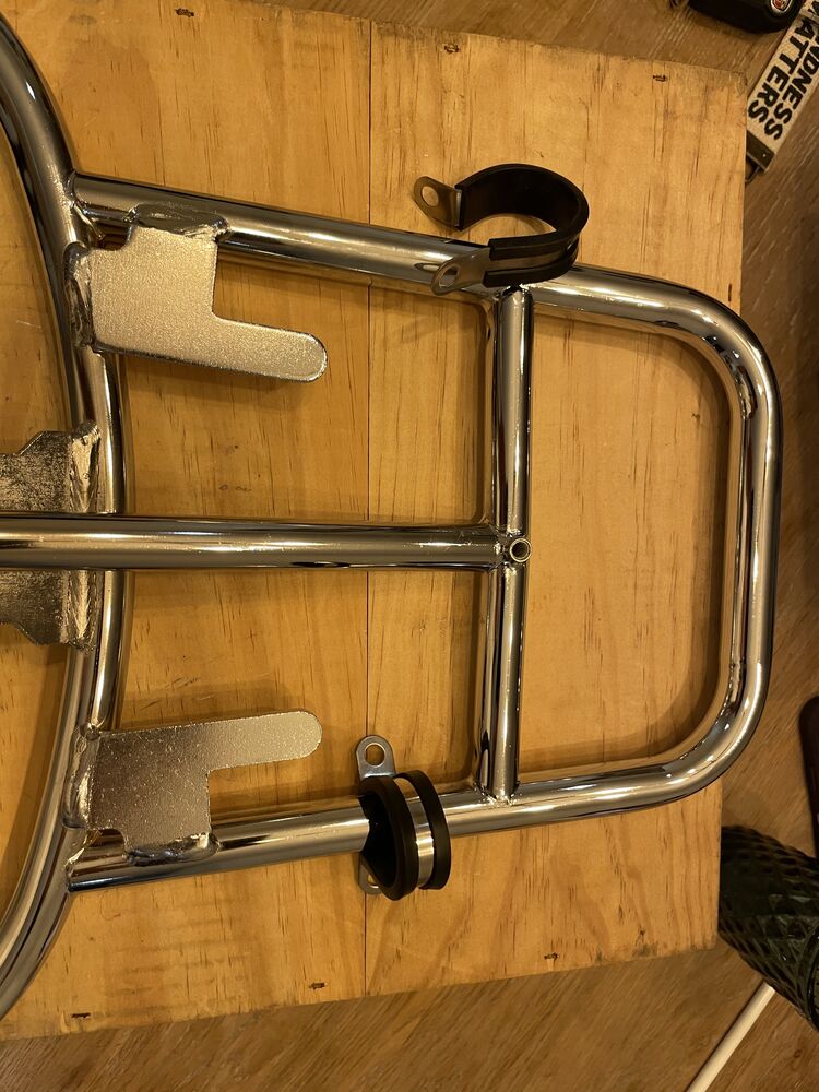 This is the rack, maybe with those clamps?