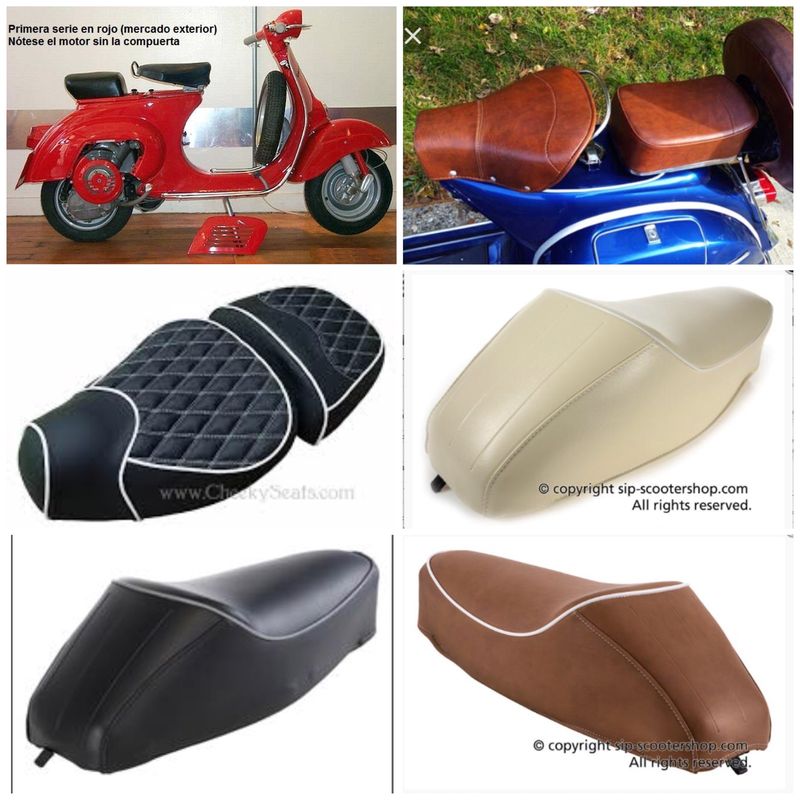 Modern Vespa Which seat for a smallframe