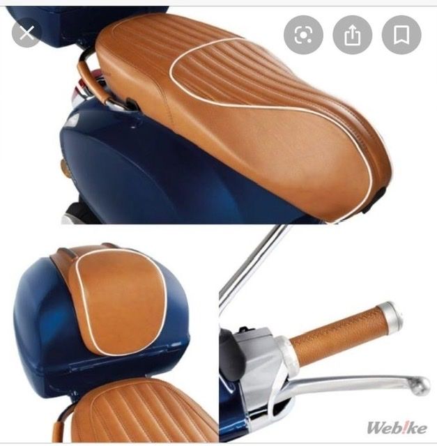 Piaggio Accessories that served as the idea for my changes