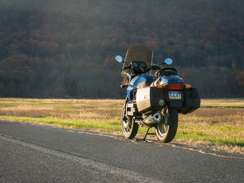 1992 BMW K75 motorcycle.