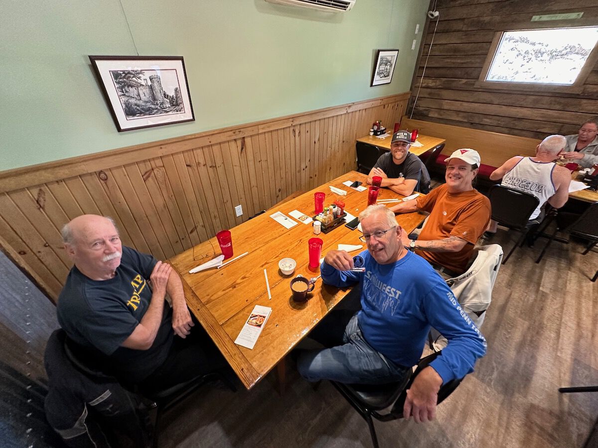 L-R: David, Paul, Andy, Eric.