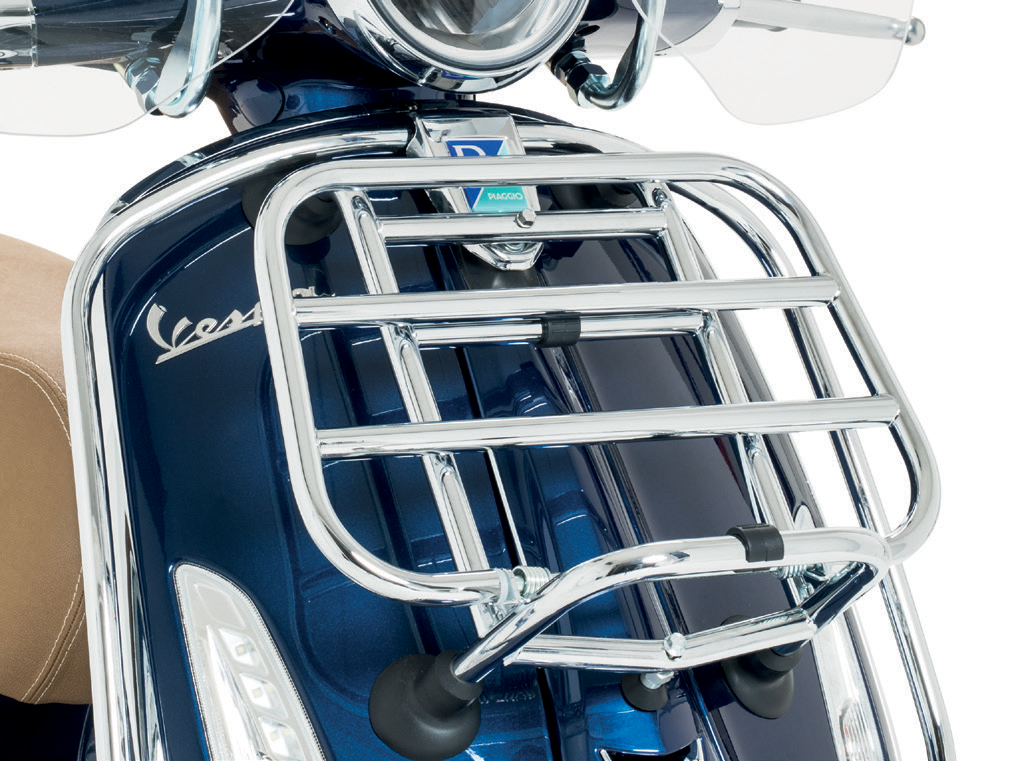 Vespa Rack Modern Vespa : vespa FRONT FOLDING RACK WITH CRASH BAR PROTECTORS