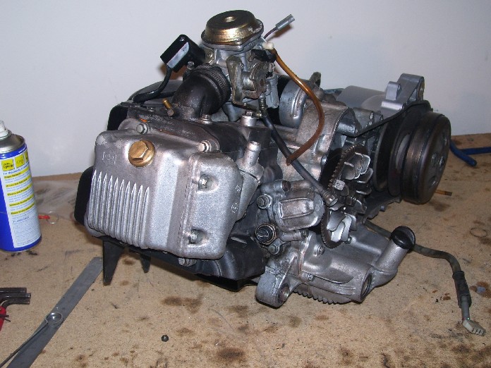 Modern Vespa : Vespa et4 125- Restoration UK