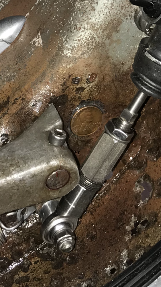 a zoomed in view of the penny that i epoxied (then promptly removed).