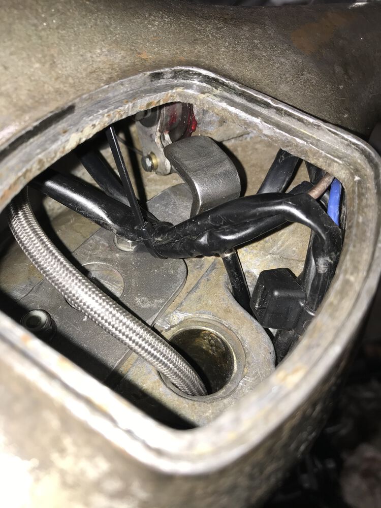 a pic of the bend of the cable