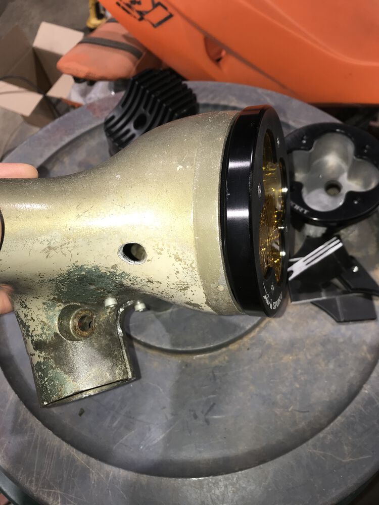 pic of the round bezel installed