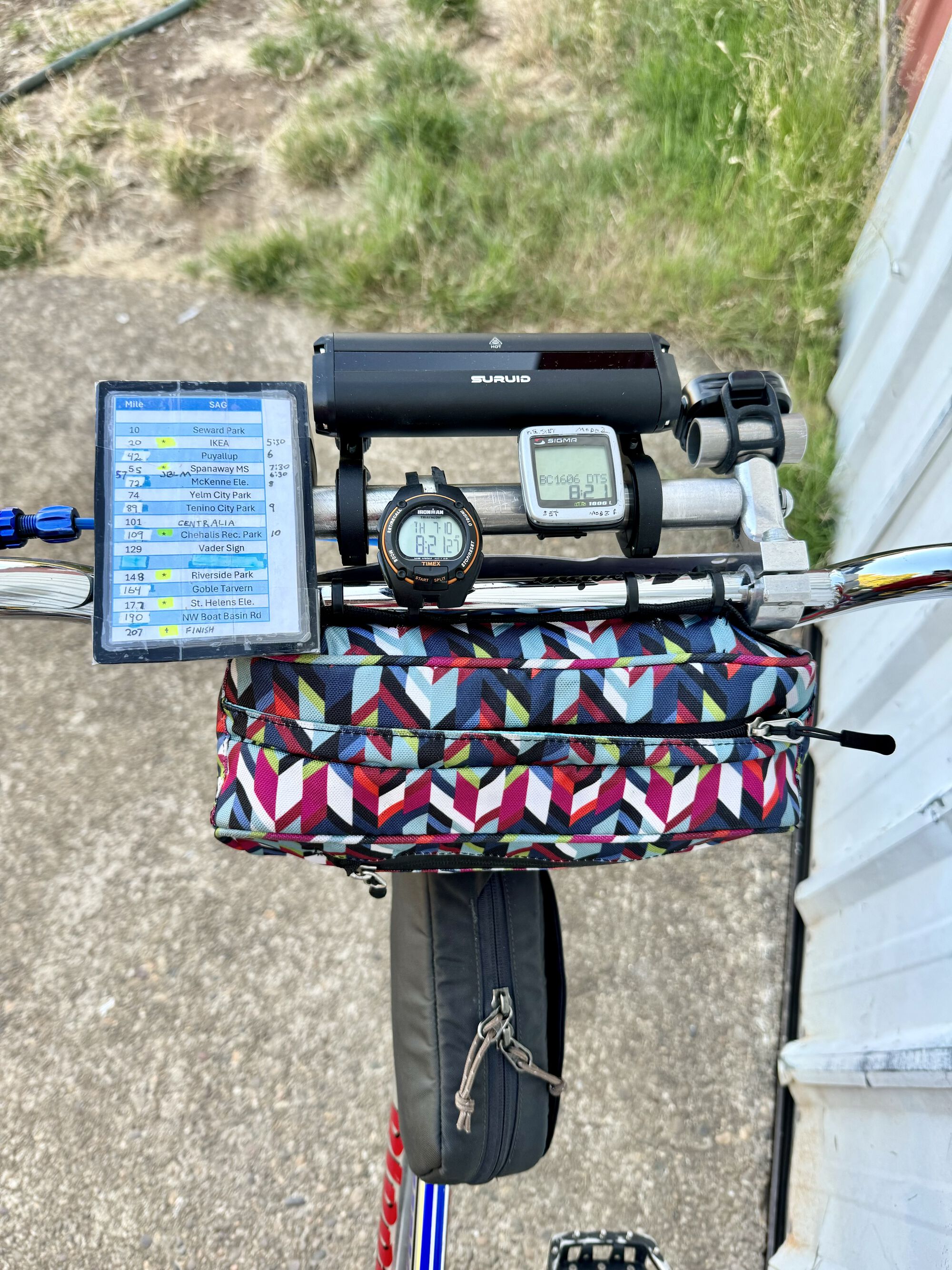 I sort of built a rally nav tower