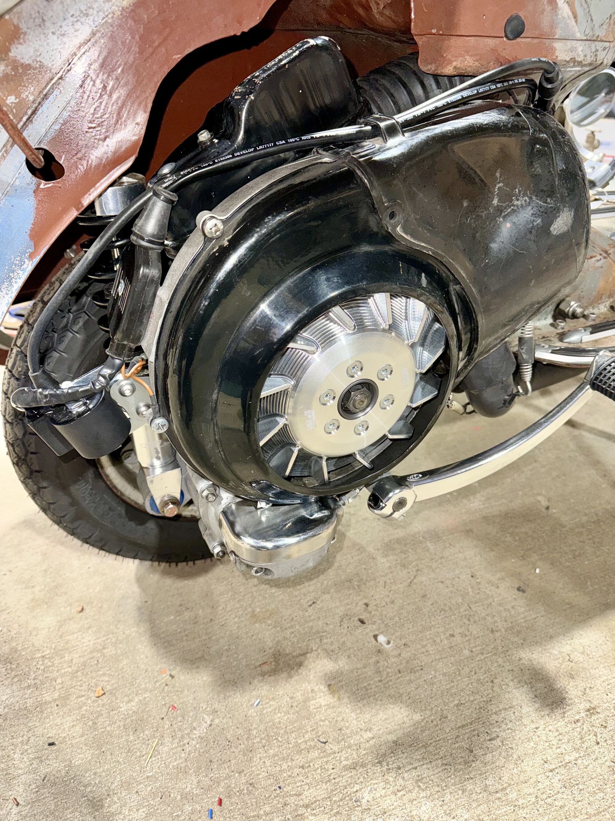 vape kit all wired up and ready to go