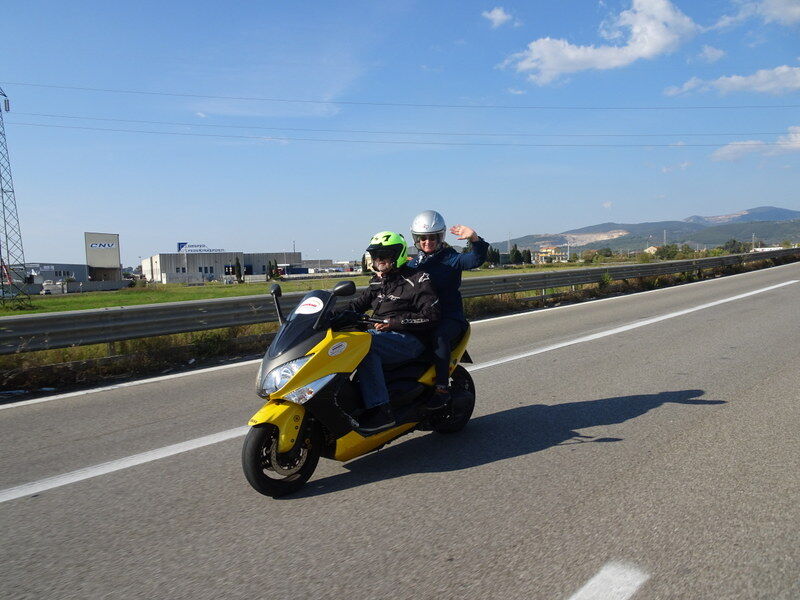 Scooter riding will be an important part of the decision.  This in Italy, unfortunately not one of the prettier parts of that beautiful country.