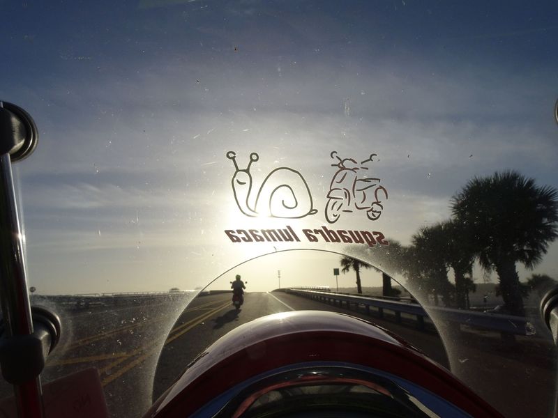 A glamour shot of me through Ken's windshield