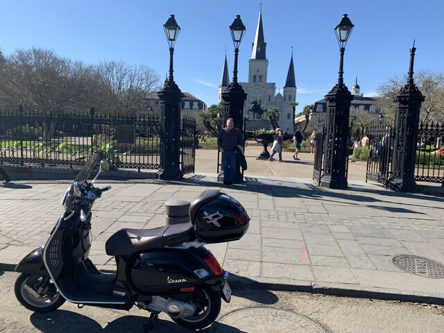 Razzo in New Orleans.