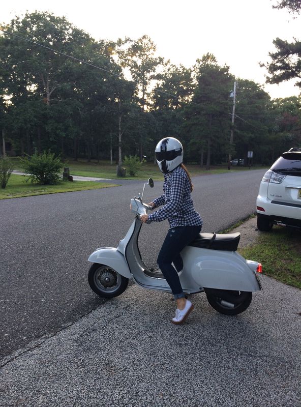 Modern Vespa : Any Vespa girl riders ???